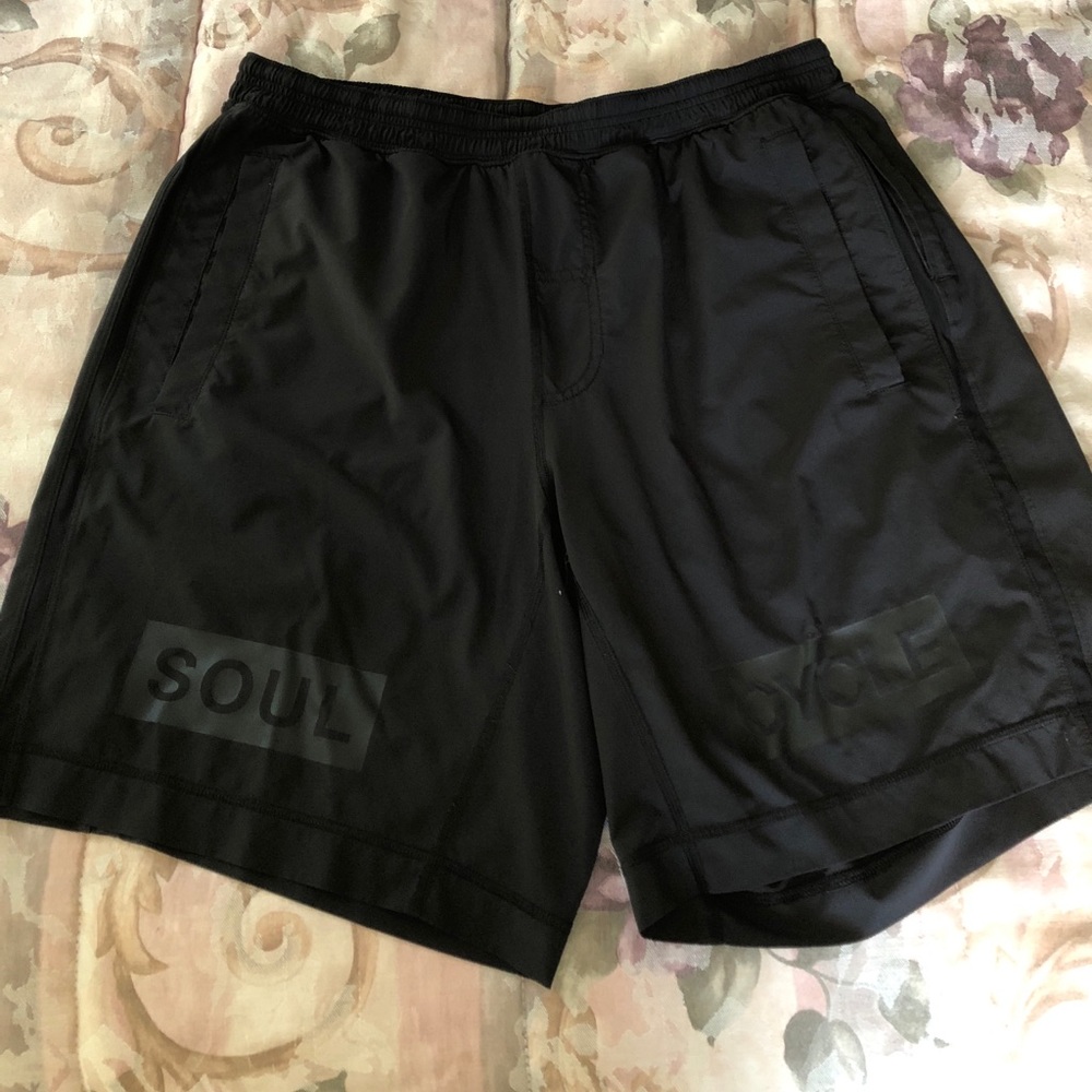 SoulCycle Black Athletic Shorts